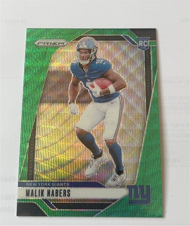 2024 Panini Prizm #370 Malik Nabers — front