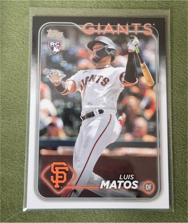 2024 Topps Series 1 #28 Luis Matos — front