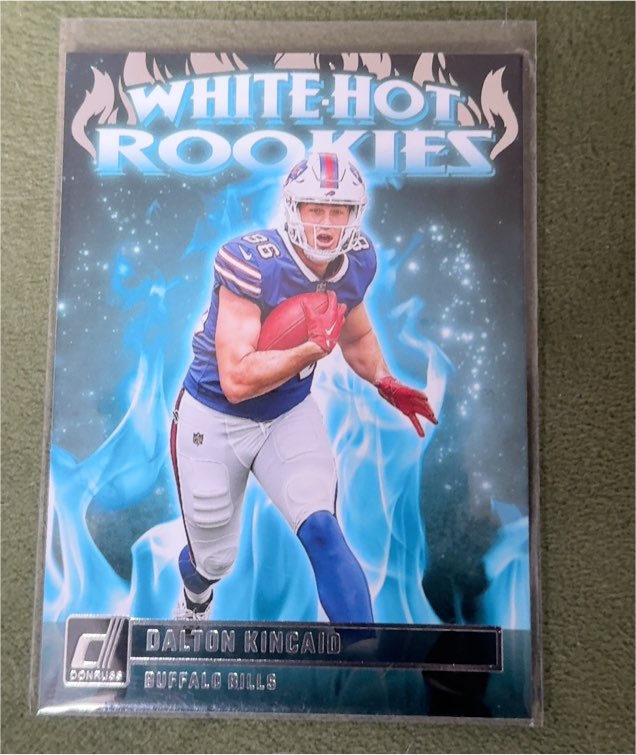 2023 Panini Donruss #WHR-5 Dalton Kincaid White Hot Rookies — front