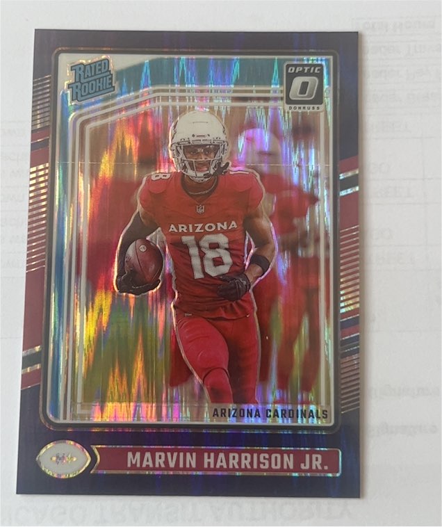 2024 Donruss Optic #276 Marvin Harrison Jr. — front