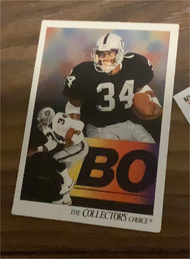 1991 Upper Deck #93 Bo Jackson — front