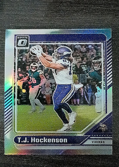 2024 Donruss Optic #131 T.J. Hockenson — front