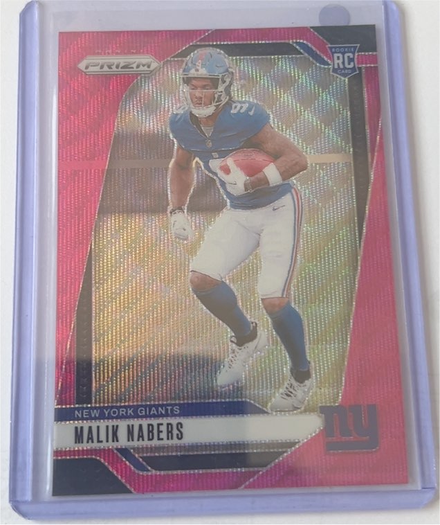 2024 Panini Prizm #370 Malik Nabers — front