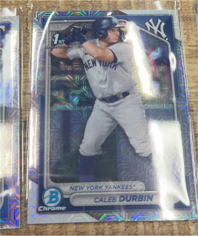 2024 Bowman Chrome Prospects #BCP-214 Caleb Durbin — front