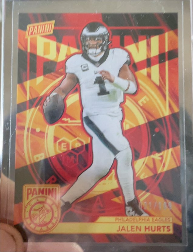 2024 Panini The National Case Breaker #CB4 Jalen Hurts — front