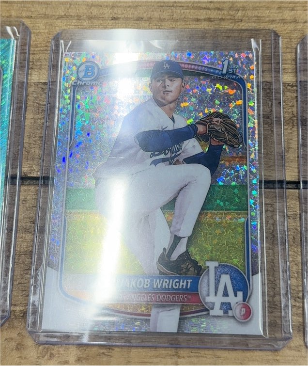 2025 Bowman Chrome #BCP-143 Jakob Wright — front