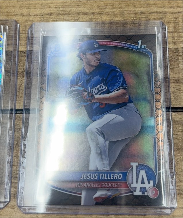 2025 Bowman Chrome #BCP-117 Jesus Tillero — front