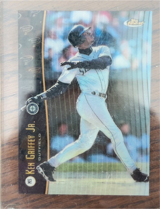 1998 Topps Finest Mystery #M5 Ken Griffey Jr. — front