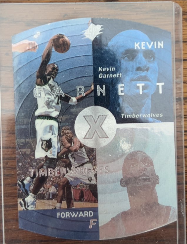 1997-98 Upper Deck SPx #25 Kevin Garnett — front