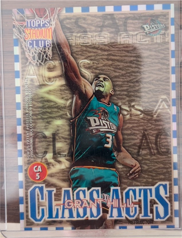 1996-97 Topps Stadium Club Class Acts #CA5 Grant Hill Christian Laettner — front