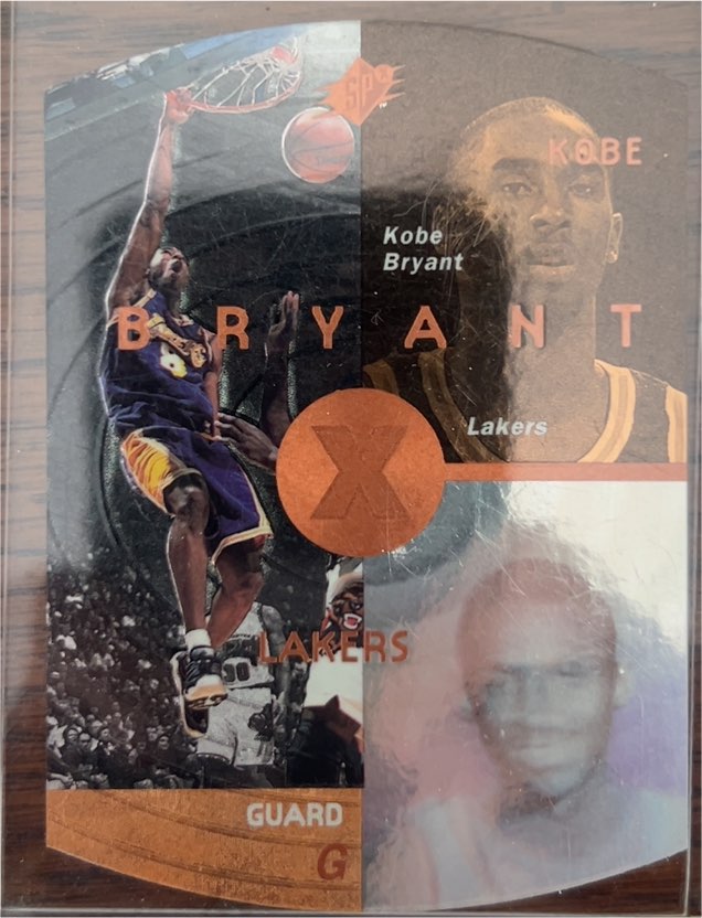 1997-98 Upper Deck SPx #21 Kobe Bryant — front