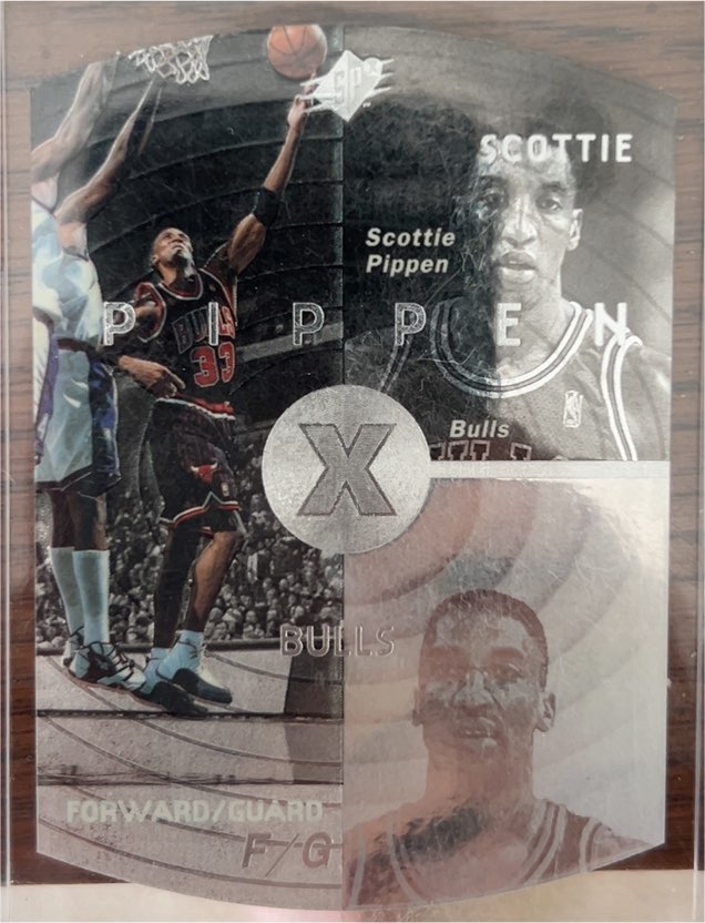 1997-98 Upper Deck SPx #7 Scottie Pippen — front