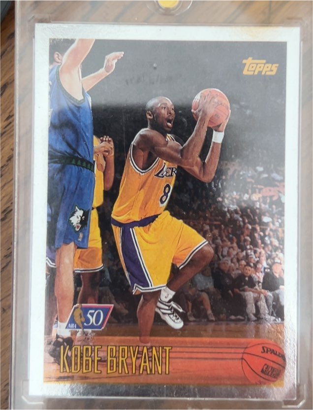 1996-97 Topps 50th Anniversary #138 Kobe Bryant — front