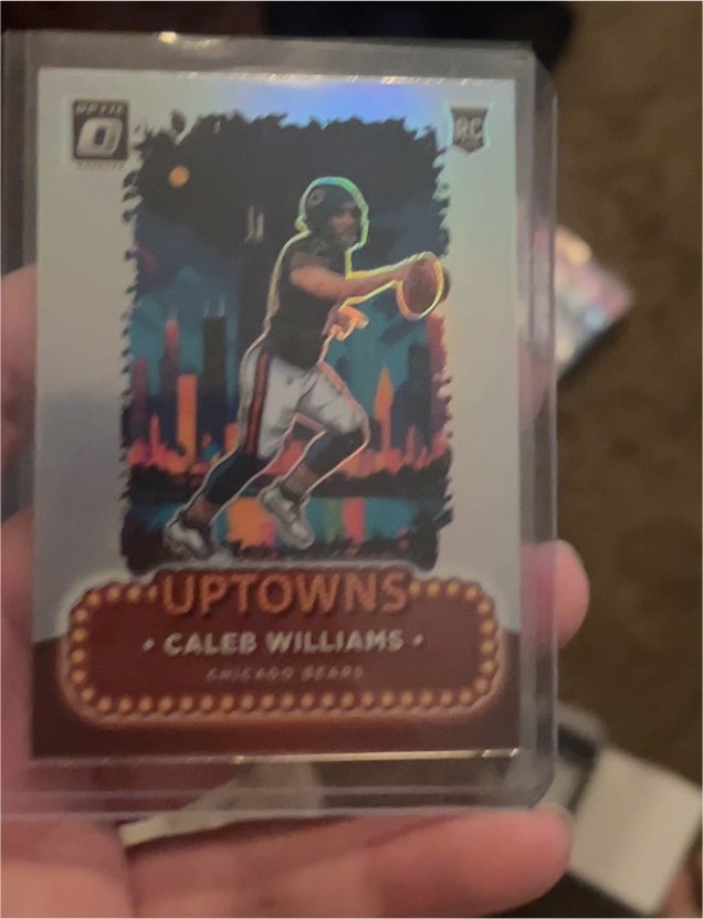 2024 Donruss Optic #1 Caleb Williams Uptowns — front