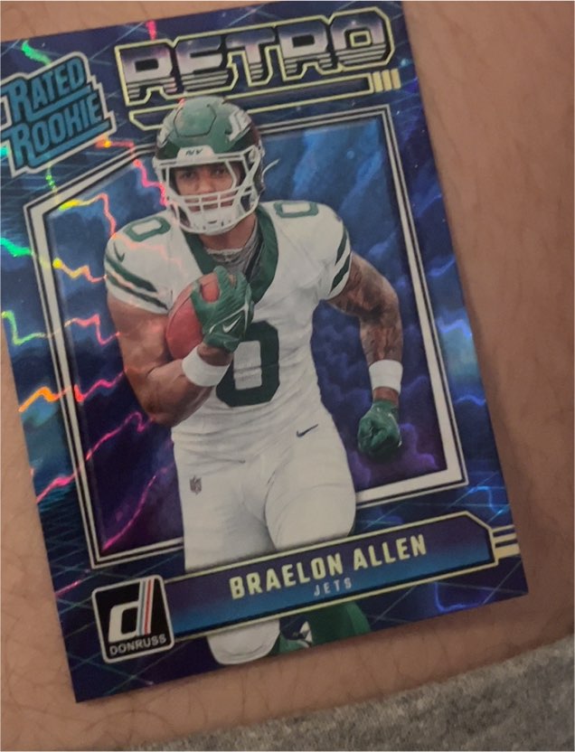 2024 Donruss Rated Rookie Retro #20 Braelon Allen — front