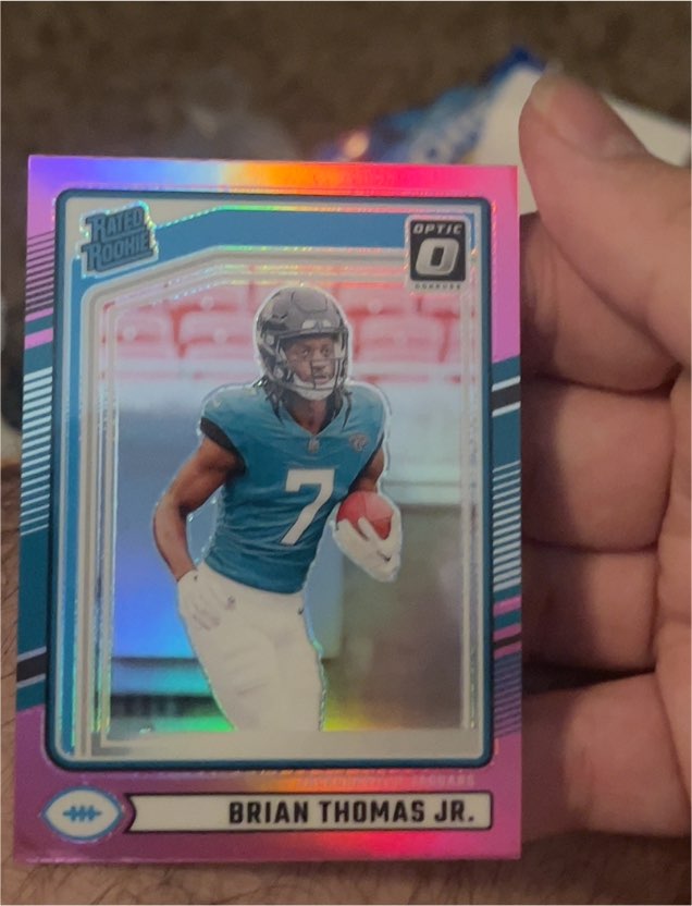 2024 Panini Donruss Optic #313 Brian Thomas Jr. — front