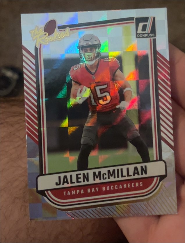 2024 Panini Donruss The Rookies #TR-7 Jalen McMillan — front