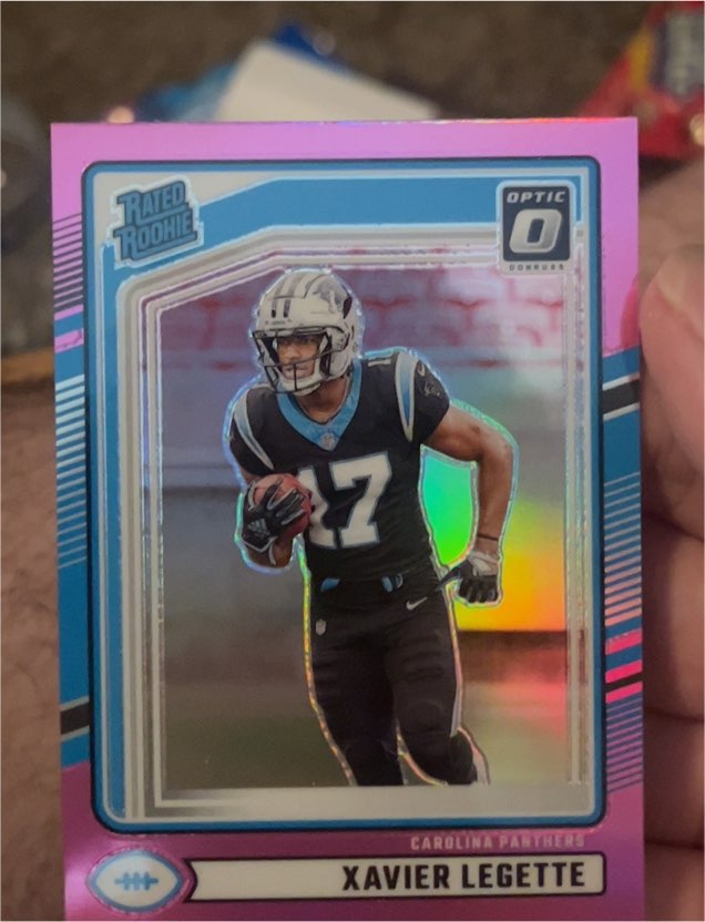 2024 Panini Donruss Optic Preview #323 Xavier Legette — front