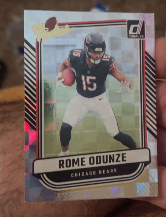 2024 Panini Donruss #TR-3 Rome Odunze The Rookies — front