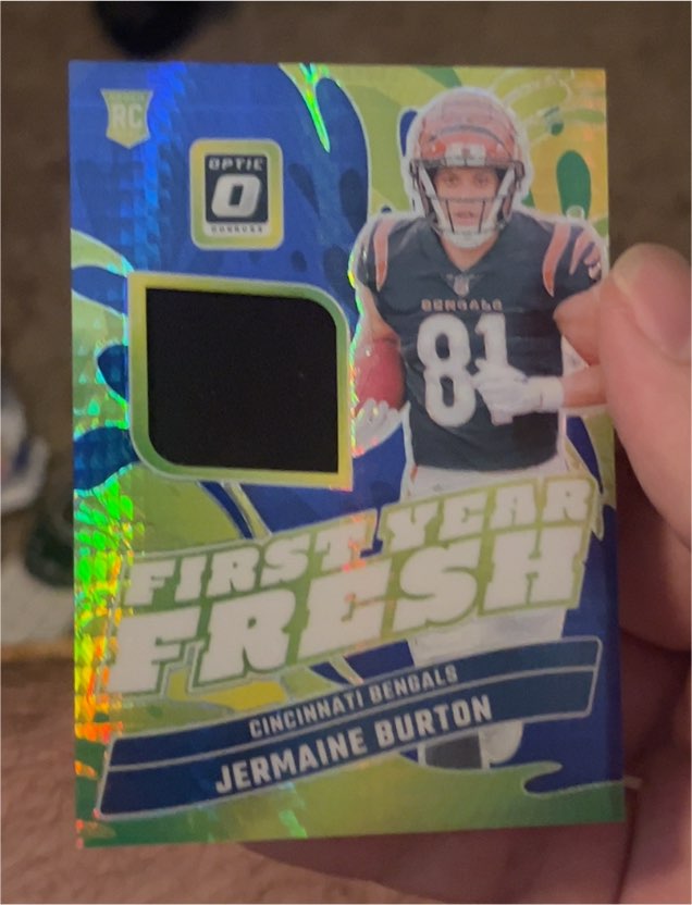 2024 Donruss Optic #FYF-JBN Jermaine Burton — front