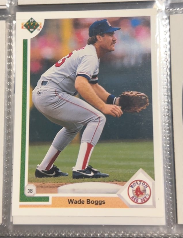 1991 Upper Deck #546 Wade Boggs — front