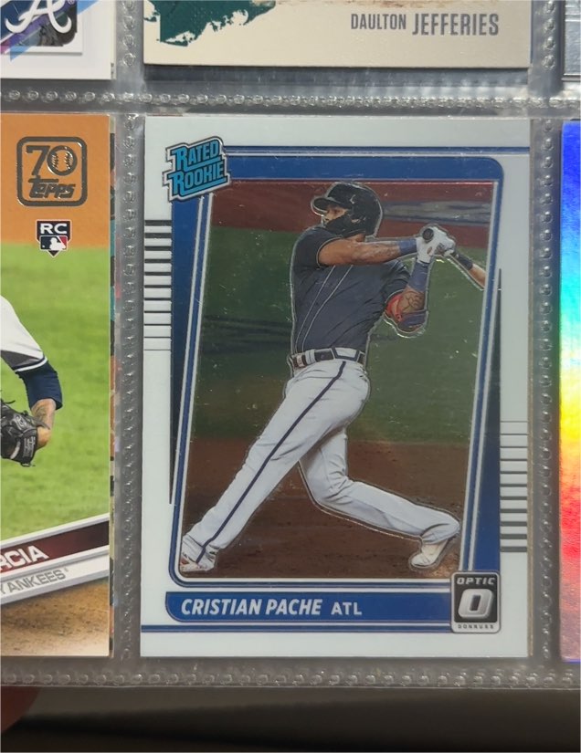 2021 Donruss Optic #31 Cristian Pache — front