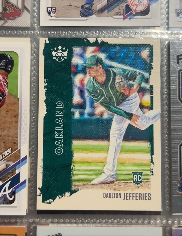 2021 Panini Diamond Kings #145 Daulton Jefferies — front