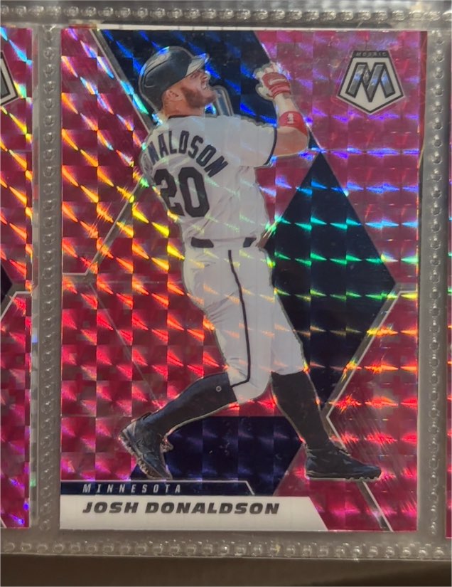 2021 Panini Mosaic #33 Josh Donaldson — front