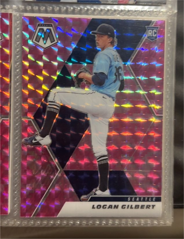 2021 Panini Mosaic #287 Logan Gilbert — front