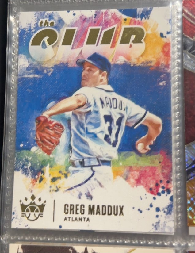 2021 Panini Diamond Kings The Club #TC-12 Greg Maddux — front