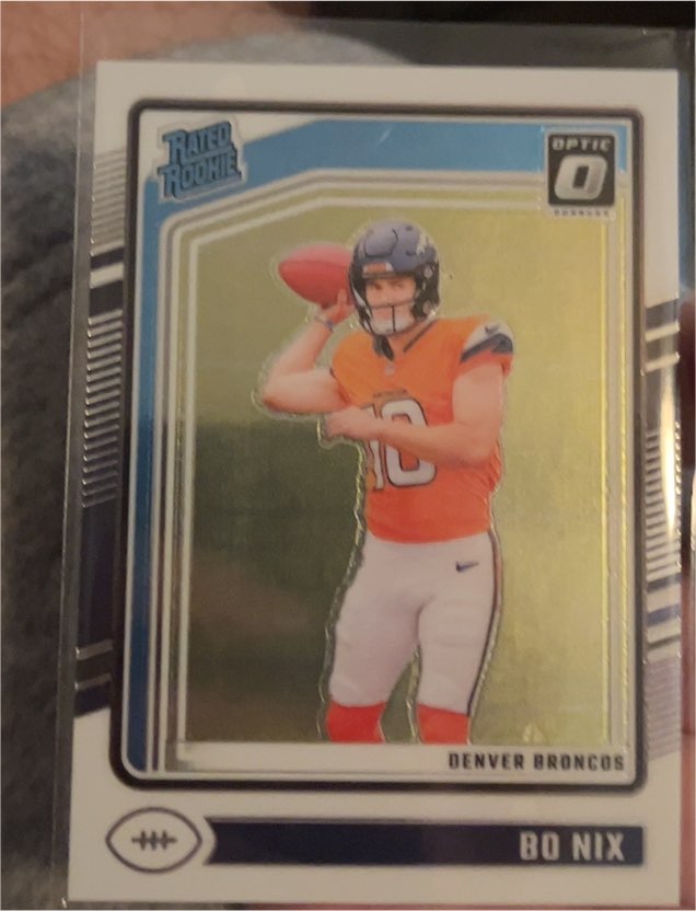 2024 Panini Donruss Optic #209 Bo Nix — front