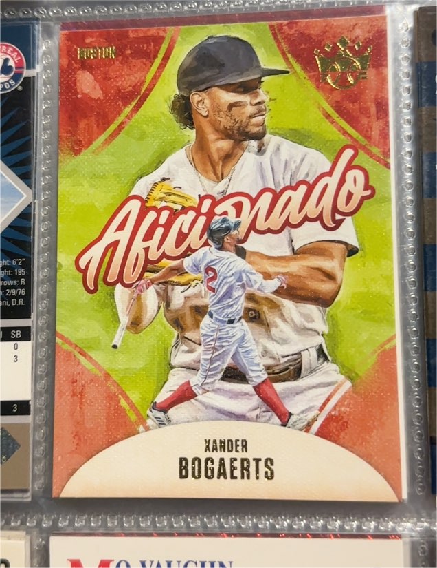 2021 Panini Diamond Kings Aficionado #A-10 Xander Bogaerts — front