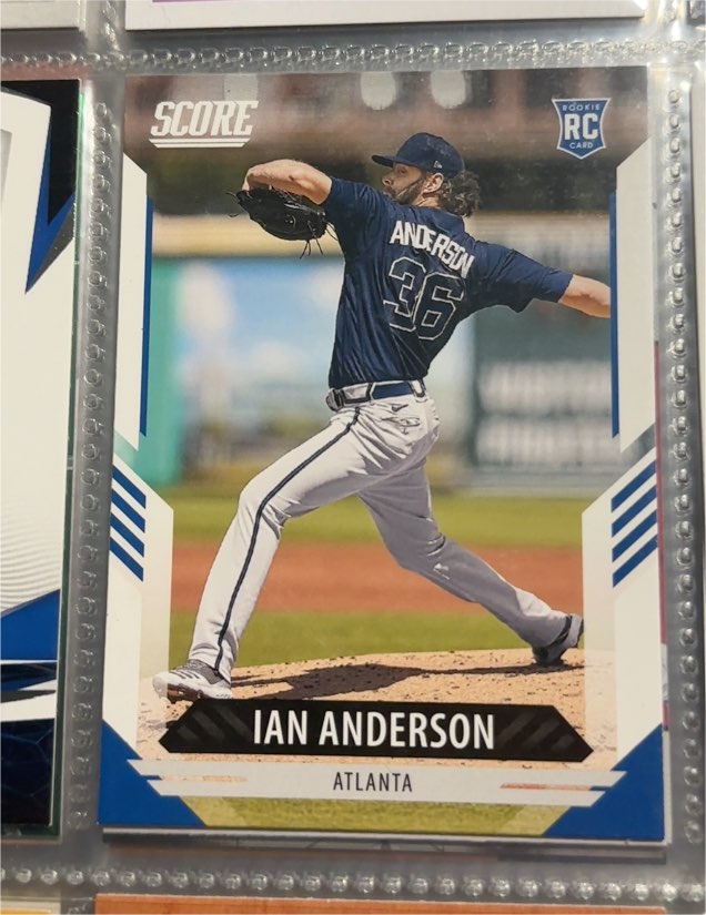 2021 Panini Chronicles Score #4 Ian Anderson — front