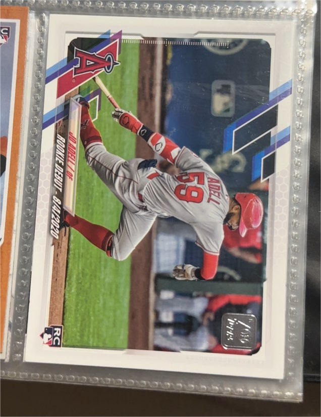 2021 Topps Update #US44 Jo Adell — front