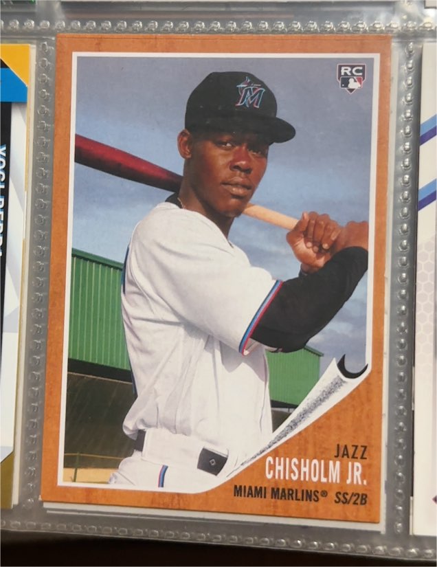 2021 Topps Archives #77 Jazz Chisholm Jr. — front