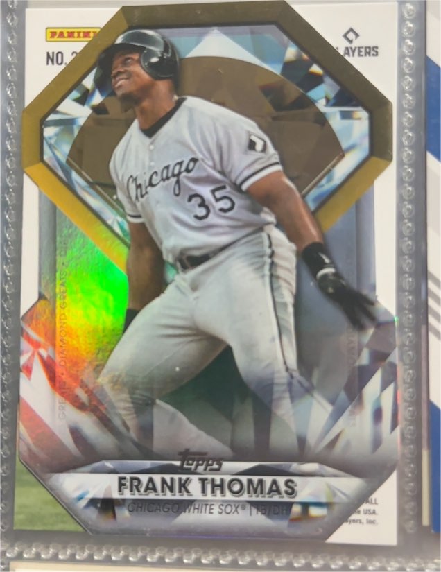 2022 Topps Diamond Greats Die Cut #DGDC-9 Frank Thomas — front