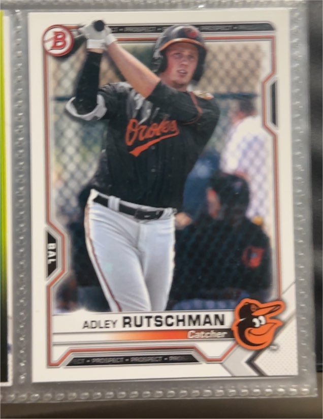 2021 Bowman Prospects #BP-121 Adley Rutschman — front