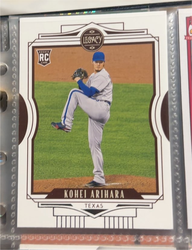 2021 Panini Chronicles Legacy #4 Kohei Arihara — front