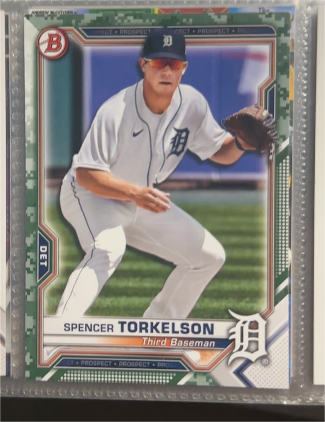2021 Bowman Prospects #BP-96 Spencer Torkelson — front
