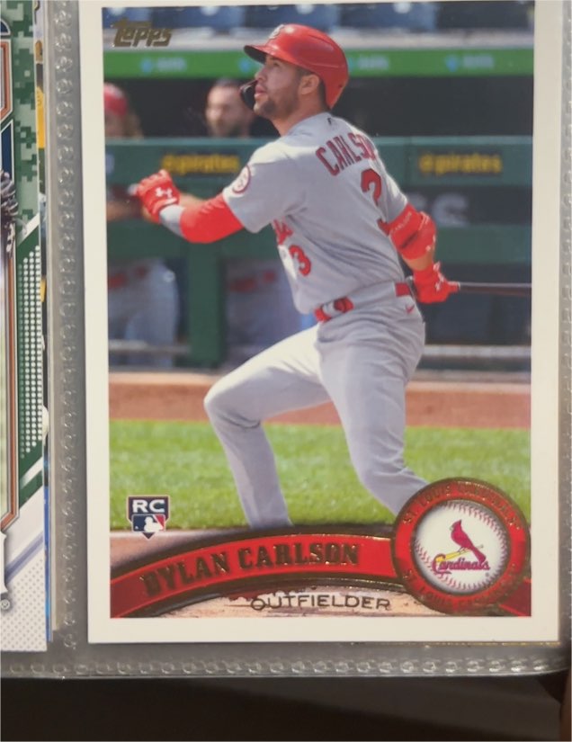 2021 Topps Archives - 2011 Topps #248 Dylan Carlson — front