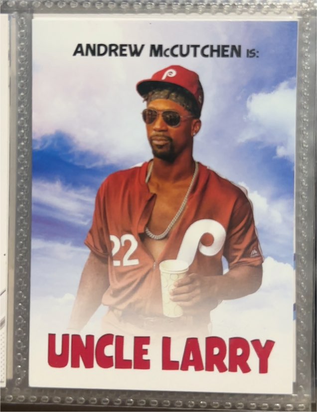 2021 Topps Archives Movie Poster #MPC-3 Andrew McCutchen — front