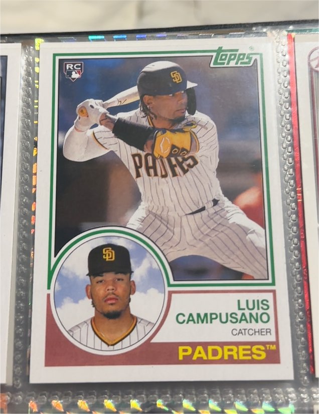 2021 Topps Archives #173 Luis Campusano — front