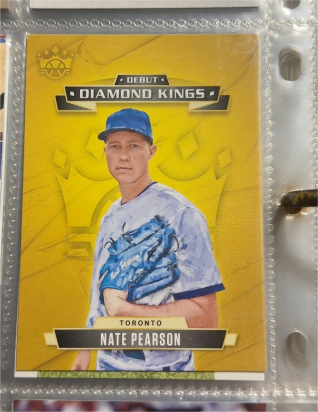 2021 Panini Diamond Kings Debut #DDK-TO Nate Pearson — front
