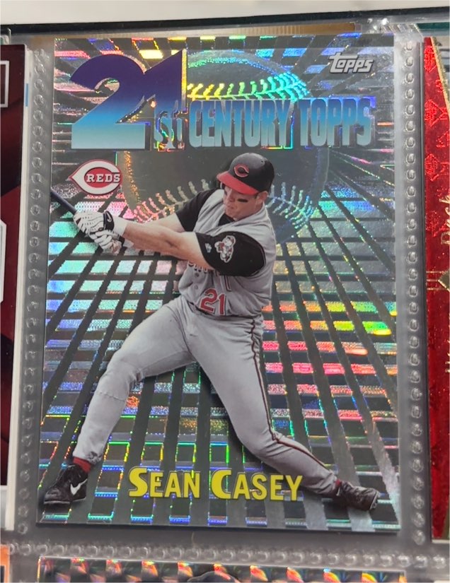 2000 Topps 21st Century Topps #C4 Sean Casey — front