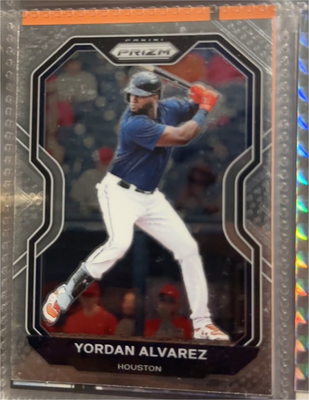 2021 Panini Prizm #224 Yordan Alvarez — front
