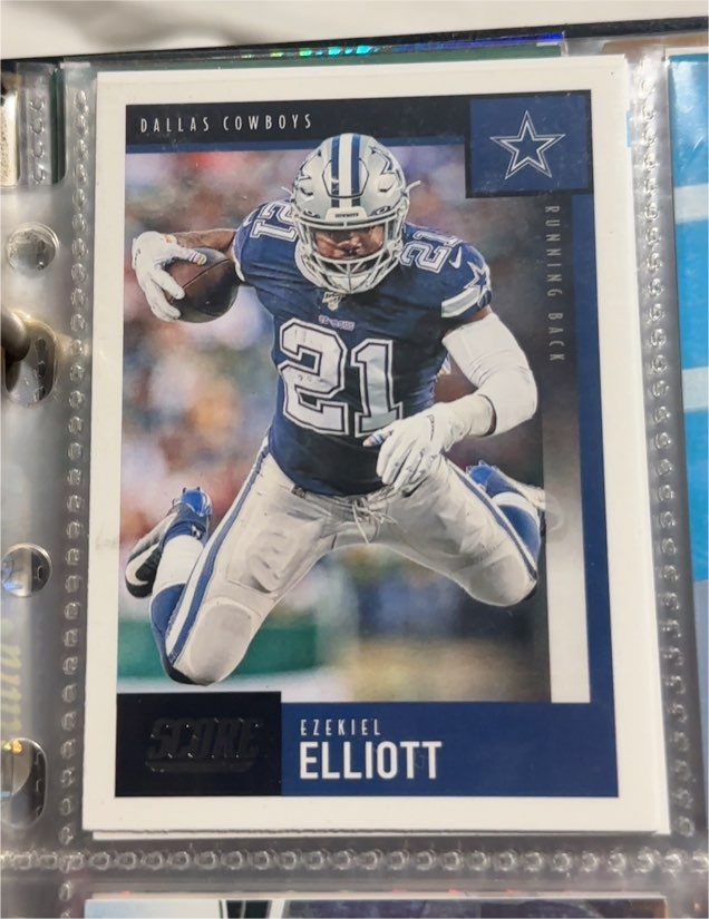 2020 Panini Score #169 Ezekiel Elliott — front