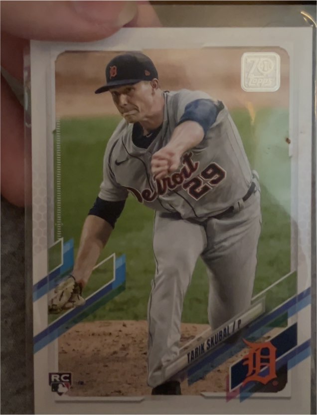 2021 Topps #92 Tarik Skubal — front
