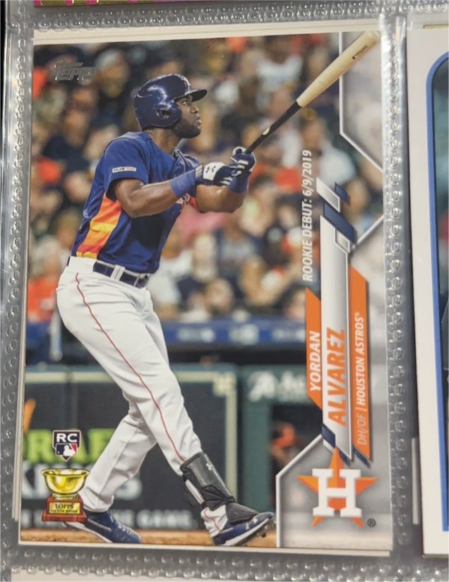 2020 Topps Update #U-300 Yordan Alvarez — front