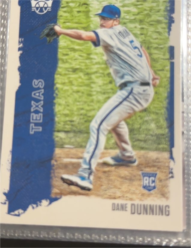 2021 Panini Diamond Kings #126 Dane Dunning Rookie Texas Rangers — front