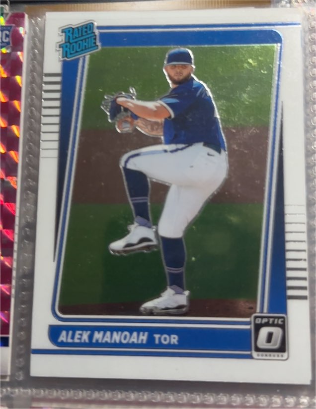 2021 Donruss Optic #179 Alek Manoah — front